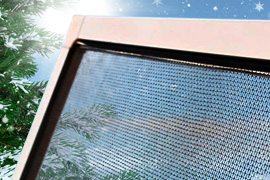Москитные сетки на окнах в зимний период. Снимать или нет? Мытищи