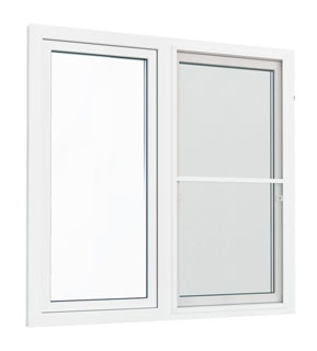 Окно ПВХ 1450 x 1415 двухкамерное - EXPROF Practica
 Мытищи